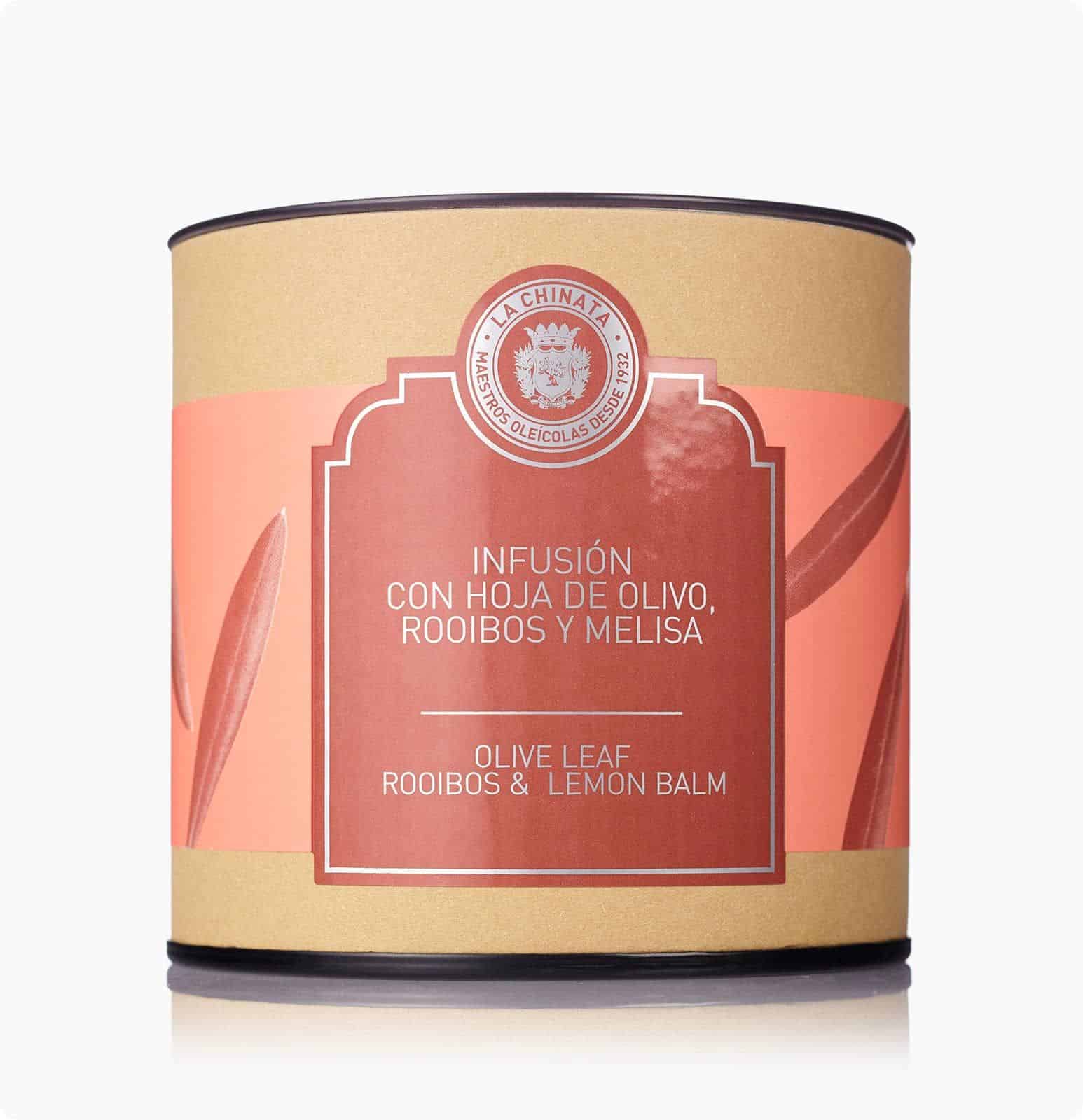 Rooibos te m/olivenblade og citronmelisse - 30 g 1 rooibos olivenblad citronmelisse