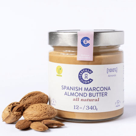 100 % natural spansk marcona mandelsmør