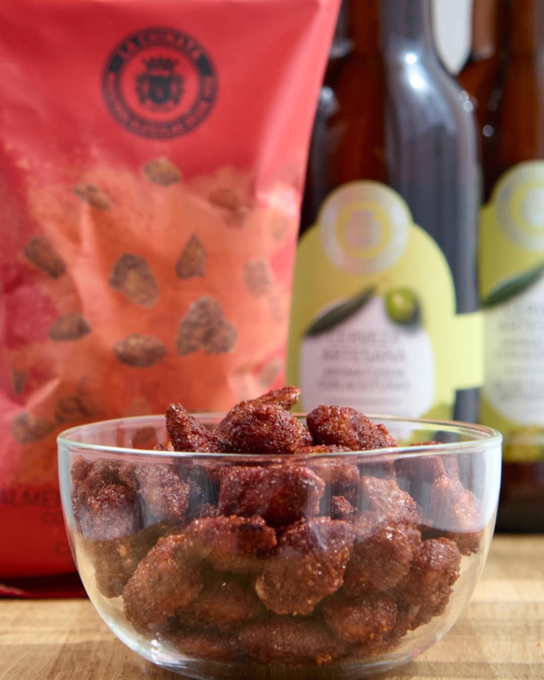 DATOVARE - Spanske brændte mandler m/røget paprika – 125 gram 2 DATOVARE - Spanske brændte mandler m/røget paprika – 125 gram - Billede 2