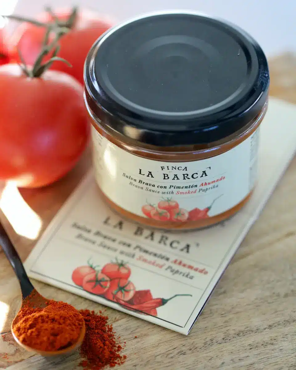 Salsa Brava m/røget paprika - 110 g 3 røget paprika fra Finca La Barca