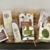 Gavekurv til hjemmespa-oplevelse - 7 produkter 2 gavekurv hjemmespa