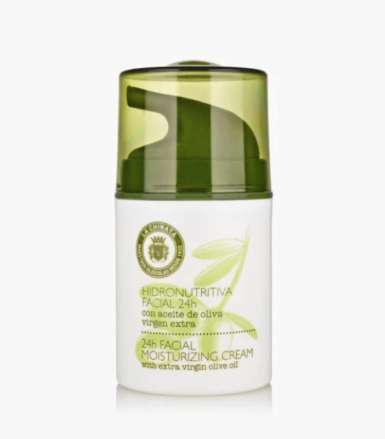 Fugtgivende 24t ansigtscreme m/ekstra jomfruolivenolie - 50 ml 1 Fugtgivende 24t ansigtscreme m/ekstra jomfruolivenolie - 50 ml