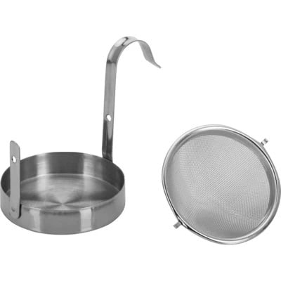 Tesi med drypskål i rustfrit stål 2 Tesi med drypskål i rustfrit stål - Billede 2
